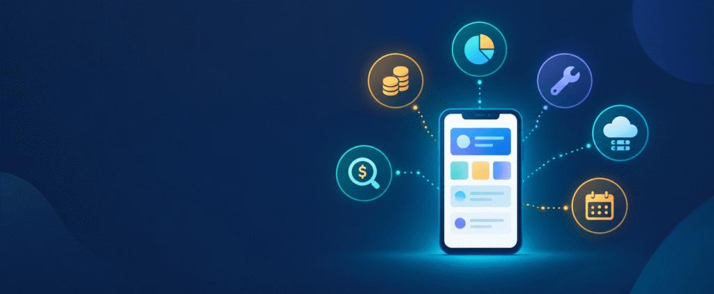 cost breakdown of building a mobile app